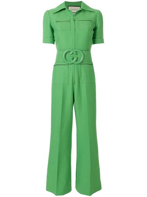 gucci belted jumpsuit|men's gucci jumpsuit.